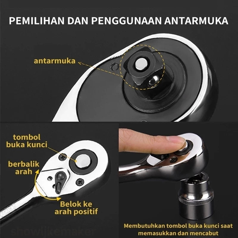 Kit De Ferramentas 46 Peças